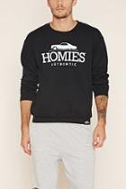 Forever21 Women's  Homies Graphic Pullover