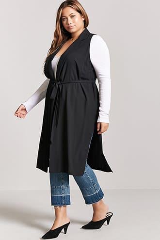 Forever21 Plus Size Longline Vest