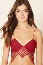 Forever21 Rare London Lace Cropped Cami