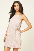 Forever21 Women's  Crochet Lace Swing Dress