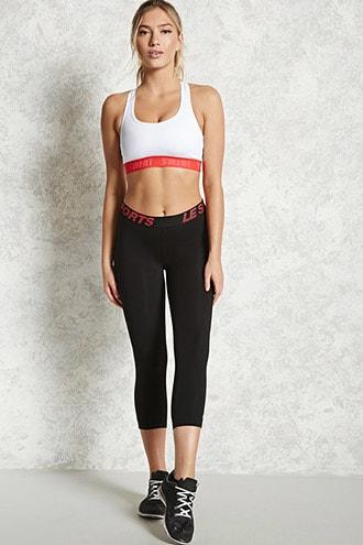 Forever21 Active Le Sports Capri Leggings