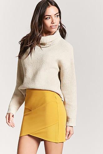Forever21 Tulip-hem Bandage Skirt