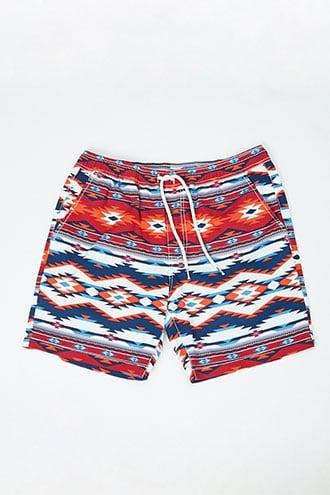 Forever21 Tribal-inspired Drawstring Shorts