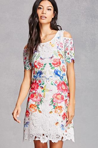 Forever21 Twelve Open-shoulder Dress