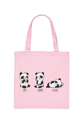 Forever21 Eat Game Sleep Tote Bag