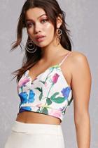 Forever21 Floral Cami Crop Top
