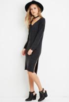 Forever21 Women's  Brushed Knit Sweater Dress