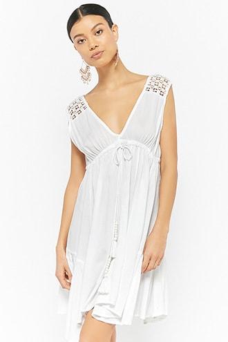 Forever21 Boho Me Drawstring-waist Dress
