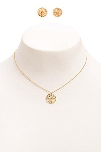 Forever21 Ornate Necklace & Earrings Set