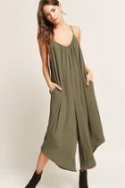 Forever21 Relaxed Scoop Neck Jumpsuit