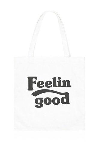 Forever21 Feelin' Good Graphic Tote Bag