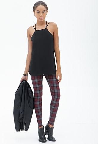 Forever21 Crisscross Chiffon Cami