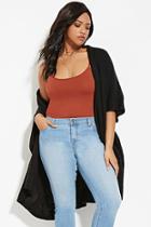 Forever21 Plus Women's  Rust Plus Size Classic Knit Cami