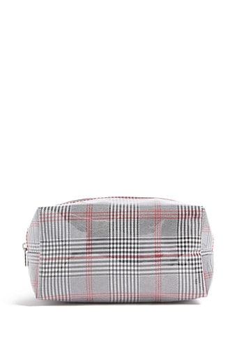 Forever21 Plaid Makeup Pouch