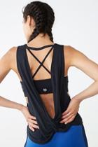 Forever21 Active Twist-back Muscle Tee