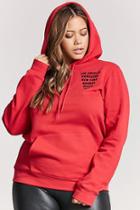 Forever21 Plus Size City Graphic Hoodie