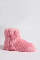 Forever21 Faux Fur Indoor Boots