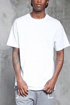 Forever21 Mesh Dual Hem Tee