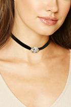 Forever21 Gemstone Pendant Choker