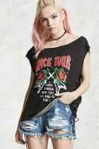 Forever21 Rock Tour Graphic Band Tee