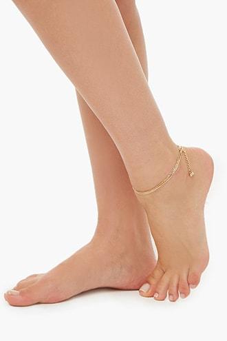 Forever21 Layered Chain-link Anklet