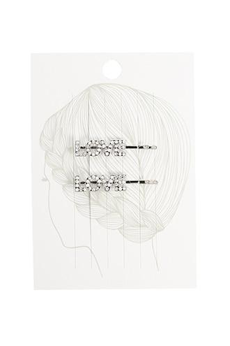 Forever21 Love Bobby Pins Set