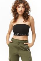 Forever21 Belted Cropped Tube Top