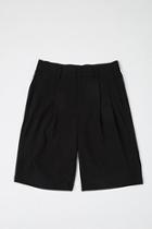Forever21 Pleated Hook-and-bar Shorts