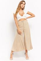 Forever21 Satin-panel Culottes