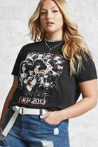 Forever21 Plus Size Kiss Band Tee