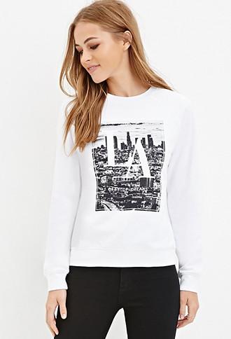 Forever21 La Graphic Sweatshirt