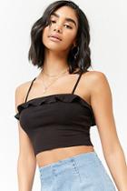 Forever21 Ribbed Flounce Cami