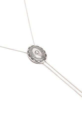 Forever21 Snake Chain Bolo Necklace