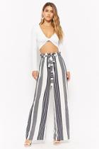 Forever21 Variegated Striped Palazzo Pant