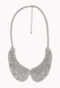 Forever21 Cutout Studded Collar Necklace