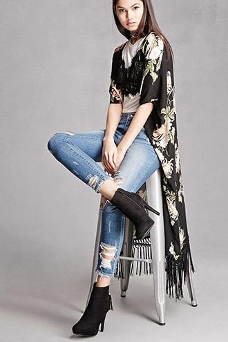 Forever21 Elegant Footwear Tassel Boots