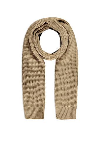 21 Men Waffle Knit Scarf