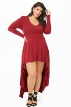 Forever21 Plus Size Ruffle High-low Dress