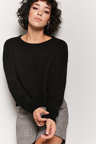 Forever21 Dolman-sleeve Sweater