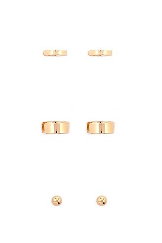 Forever21 High-polish Earring Set