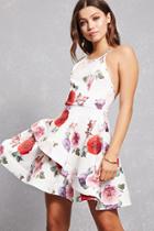 Forever21 Tiered Floral Ruffle Dress