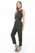 Forever21 Sleeveless Cutout Jumpsuit