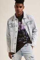 Forever21 Victorious Graphic Denim Jacket
