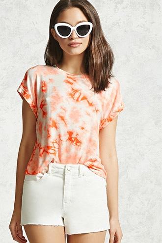 Forever21 Crystal Dye Tee