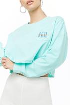 Forever21 Bum Equipment Cropped Tee