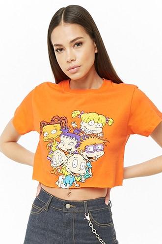 Forever21 Rugrats Graphic Cropped Tee