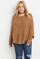 Forever21 Plus Women's  Plus Size Loose Knit Dolman Sweater