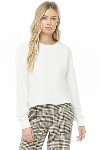 Forever21 French Terry Raw-cut Top
