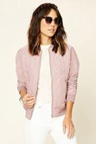 Forever21 Contemporary Quilted Bomber