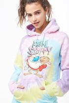 Forever21 Ren & Stimpy Tie-dye Hoodie